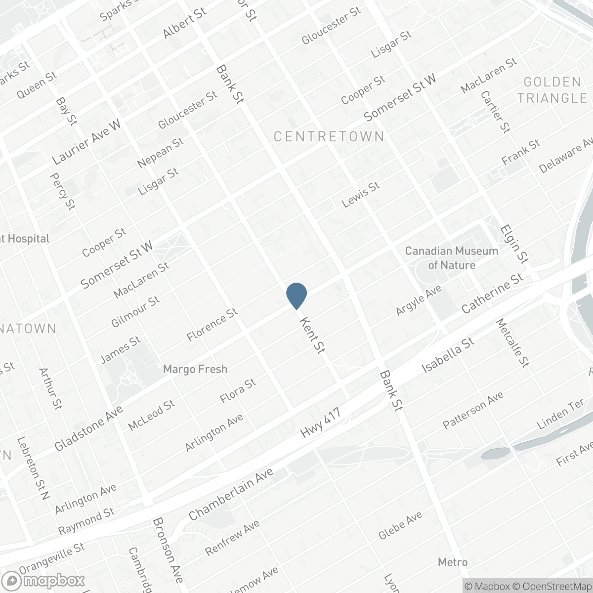 121 - 429 KENT STREET, Ottawa, Ontario K2P 1B5